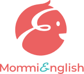 Red MommiEnglish Logo